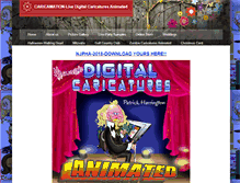 Tablet Screenshot of caricamation.com